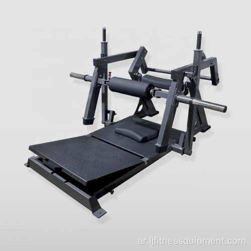 لوحات الوزن المعدات الرياضية الجهاز Glute Hip Thrust Machine